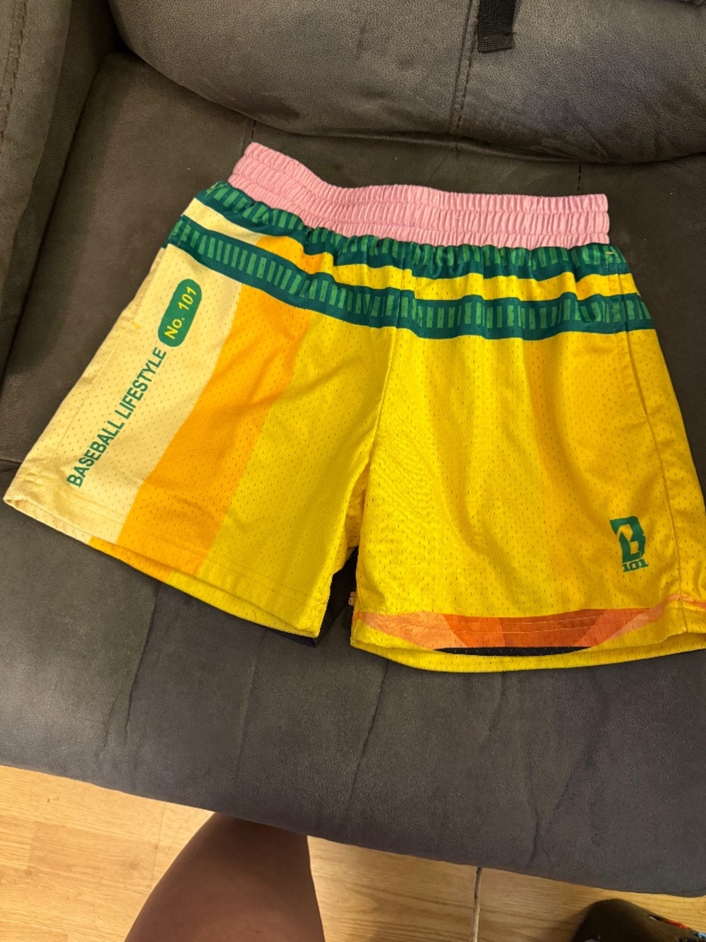 Baseball 101 pencil shorts